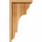 Ekena Millwork New Brighton Rough Sawn Corbel w/Backplate, Western Red Cedar, 8"W x 10"D x 18"H COR08X10X18NEB01RWR - alternate 2